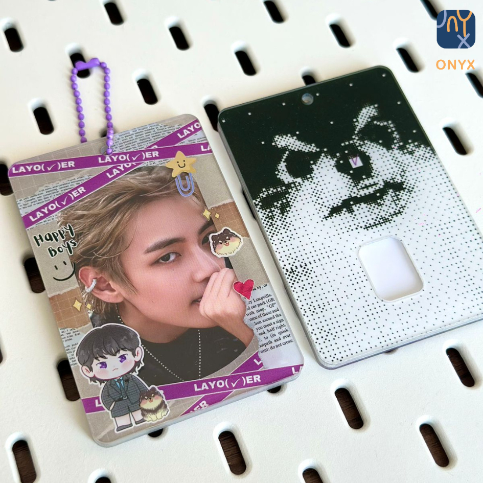 Acrylic PHOTOCARD PC HOLDER V LAYOVER Shopee Philippines