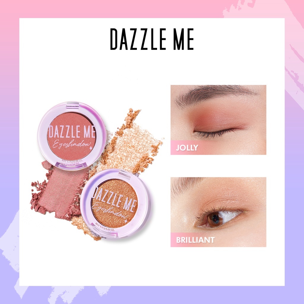 Dazzle Me Pov Eyeshadow Long Lasting Pigmented Matte Eye Makeup