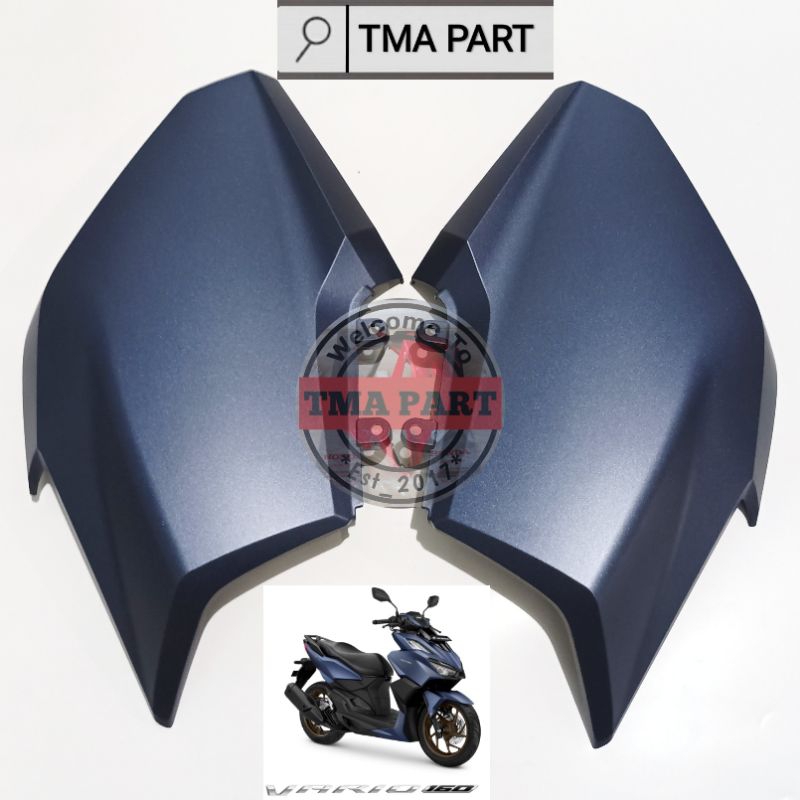 Cover R L Front Wing Click Vario 160k2s Right Left Blue Doff Matt Blue