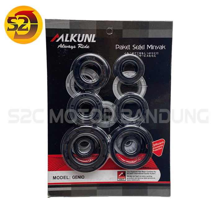 Mesin Genio Beat Deluxe Led Complete Engine Seal Oil Seal Mlkunl