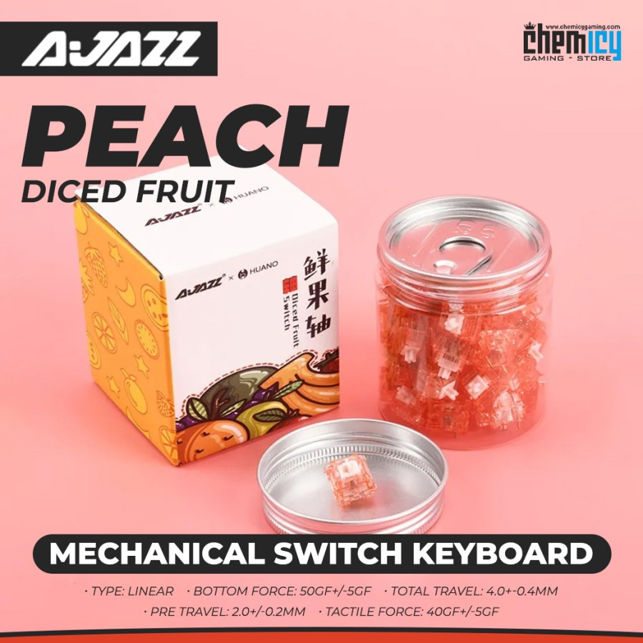 Ajazz Diced Fruit Peach Switch 1 Box Shopee Philippines