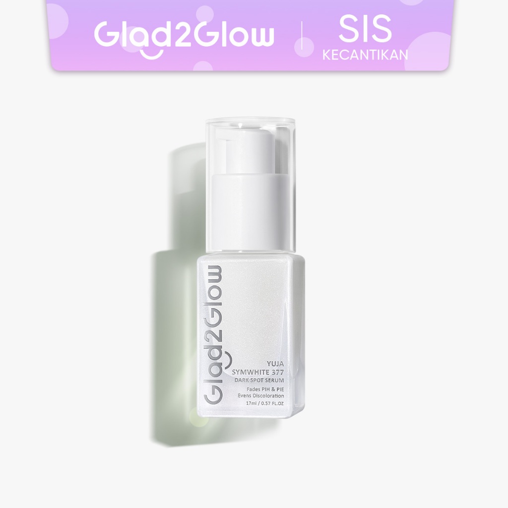 Glad2glow Yuja Symwhite 377 Dark Spot Serum 17ml Whitening Fade Dark