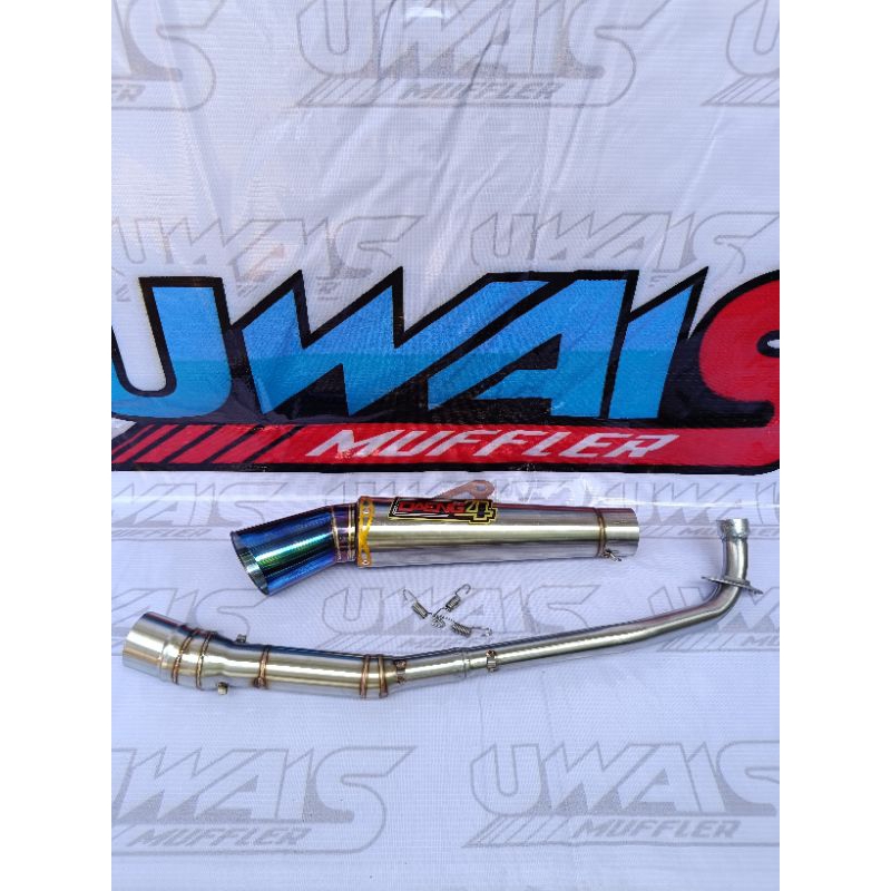 Exhaust Daeng Sai Ekzos Ex Wave Xrm Fury Rusi Kriss Dash Wave