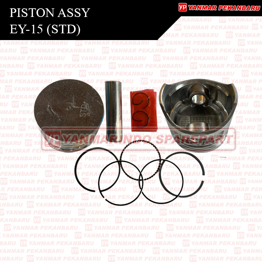 MESIN Ey15 Piston Set Assy Robin Engine Complete Piston Standard EY 15