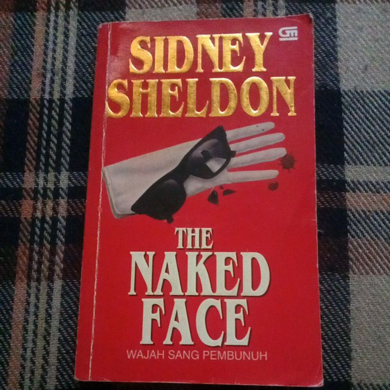 Original Book Novel The Naked Face By Sidney Sheldon Shopee Philippines