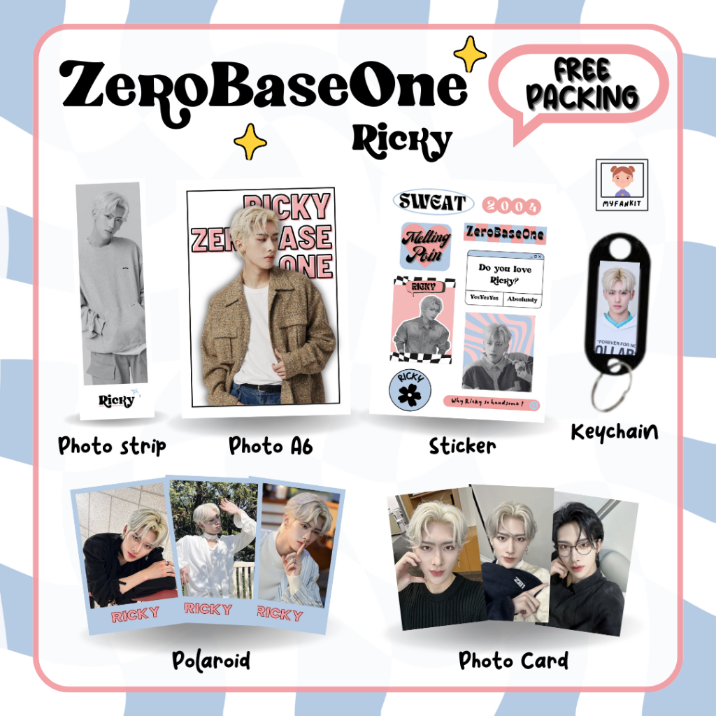 Mini Fankit Zerobaseone Freebies Concert Gift Box Kpop Hampers Kpop