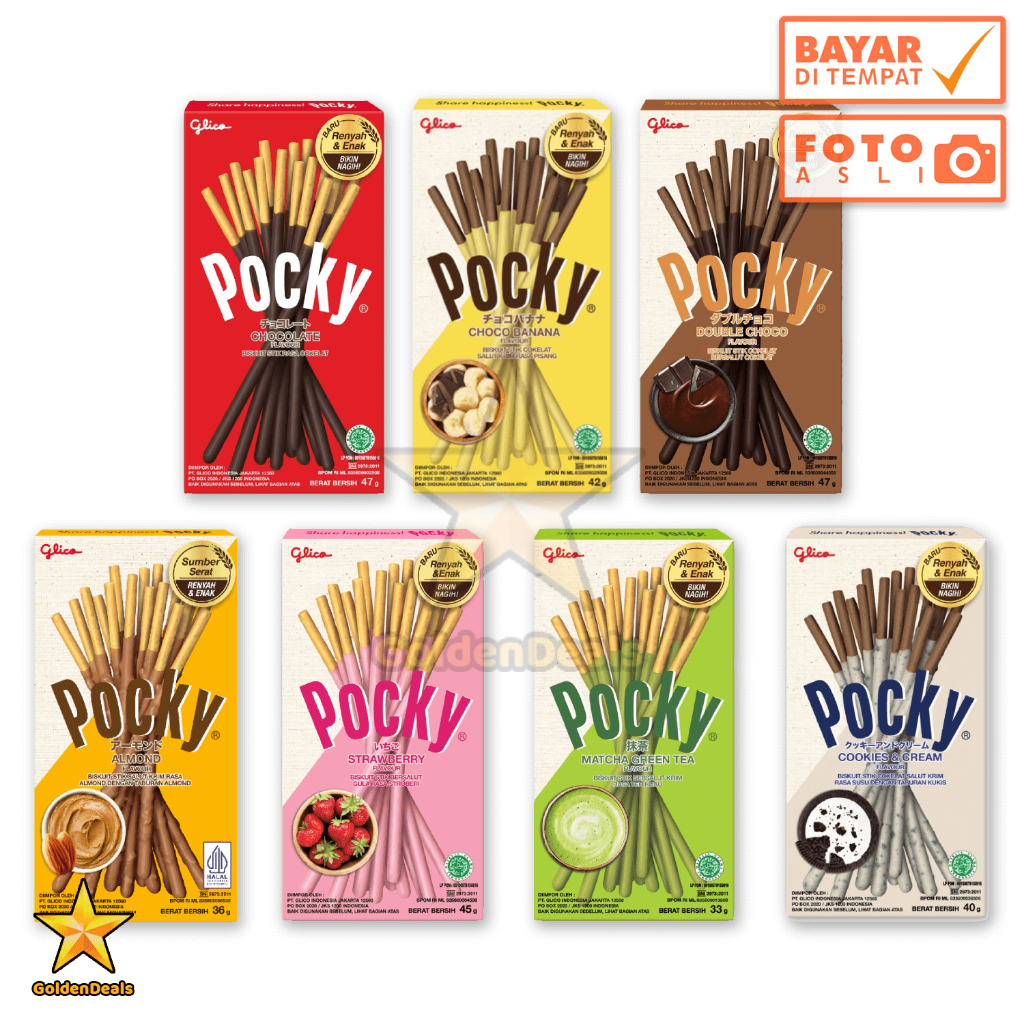 Glico Pocky All Variant Biscuit Stick Shopee Philippines