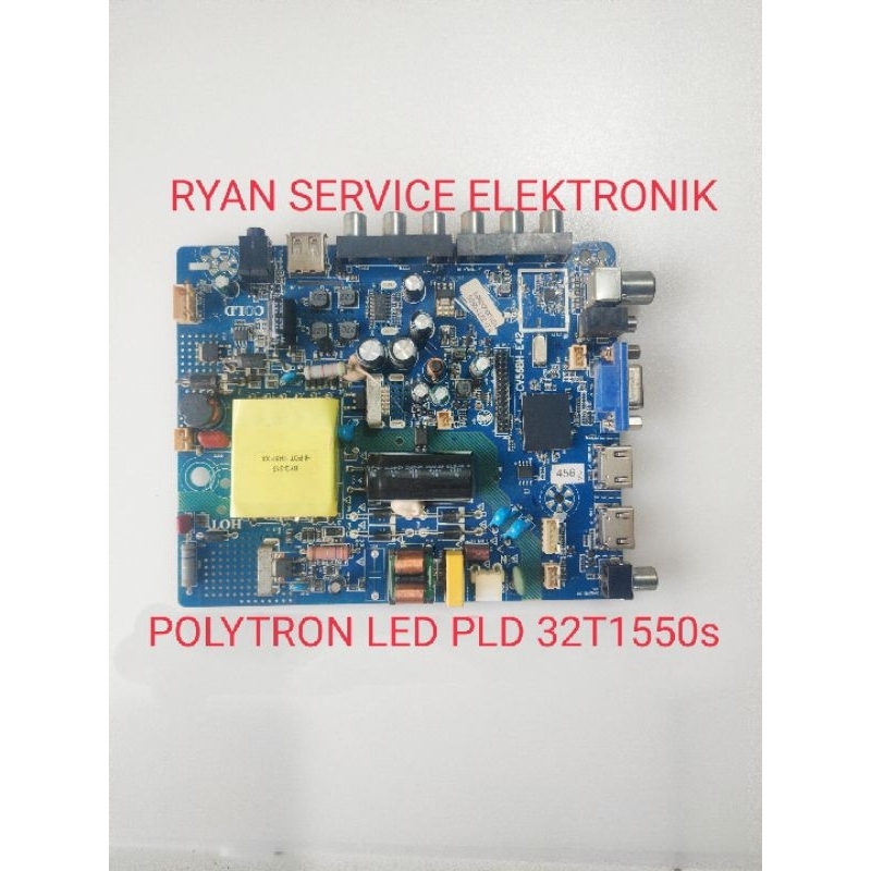 Mb Mainboard LED TV POLYTRON PLD 32T1550 S Shopee Philippines