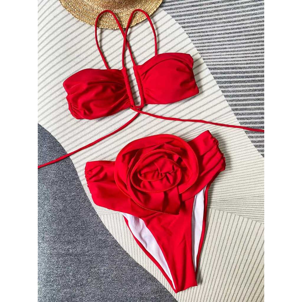 SAF VERO RED Bikini Set 2 Pcs Woman Premium Women S Swimsuit