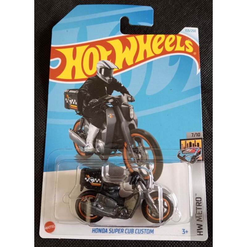 HOT WHEELS REGULAR TREASURE HUNT HONDA SUPER CUB CUSTOM MOTORCYCLE Shopee Philippines
