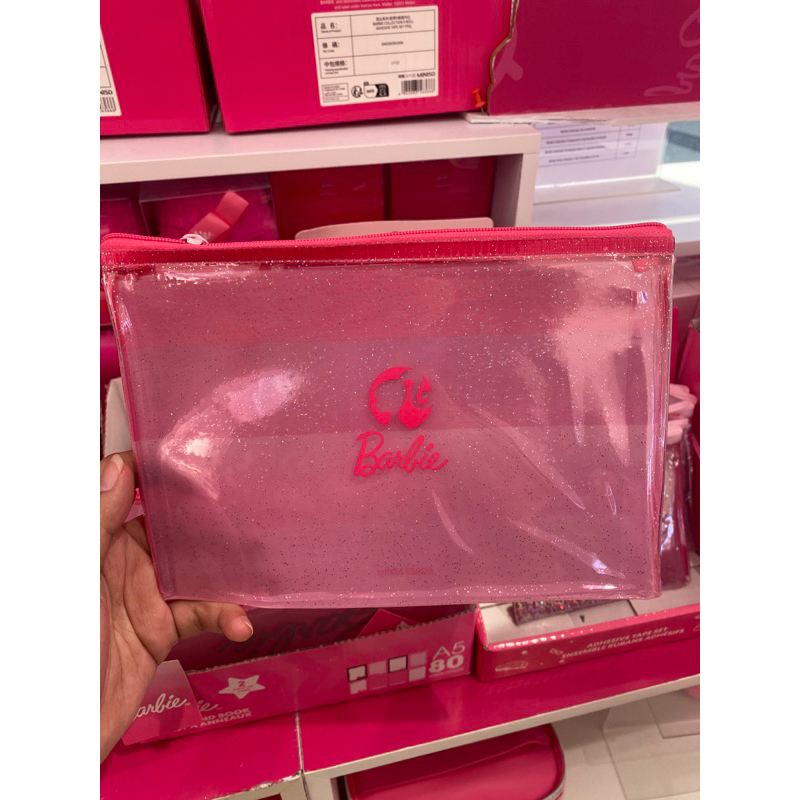 Miniso X Barbie Big Pouch Shopee Philippines