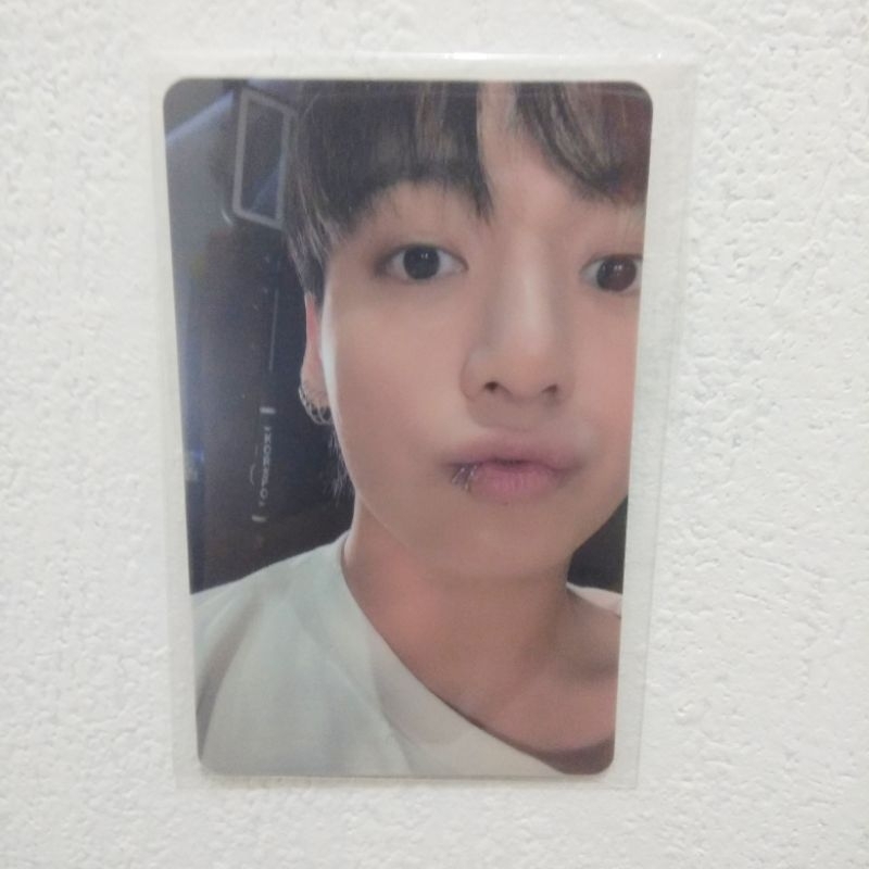 Official Original Sealed Pvc Pc Thick Pob Weverse Bts Jungkook Jk