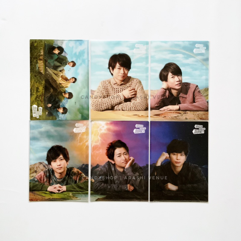 Check Description Arashi Journey Exhibition A5 Clearfile Ohno Satoshi