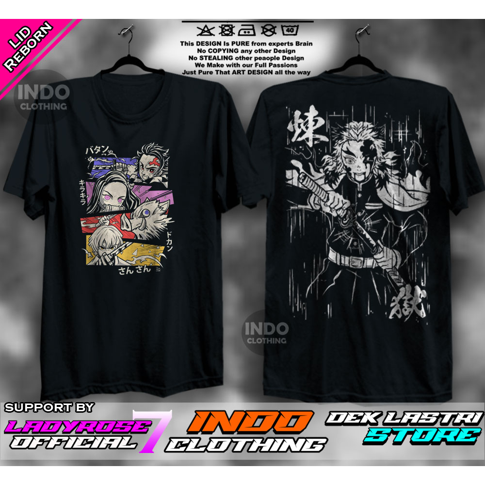 Anime DEMON SLAYER UNIVERSAL T SHIRT Shopee Philippines