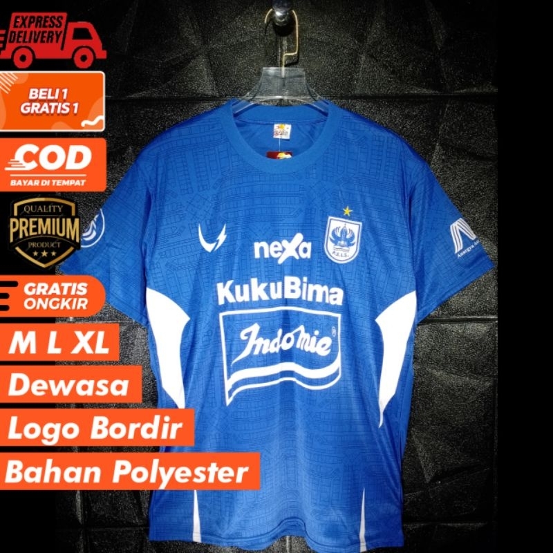 LOKAL NO 1 Local GRADE Soccer JERSEY BRI LIGA 1 PSISTM SEMARANG HOME