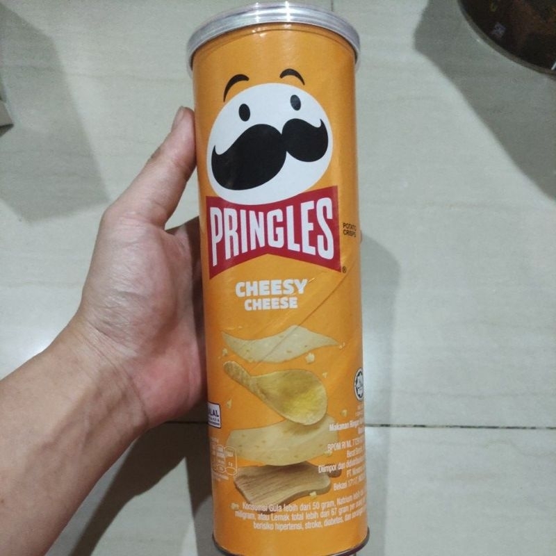 Pringles Potato Crisp Cheesy Cheese Sour Cream Onion Grams Shopee