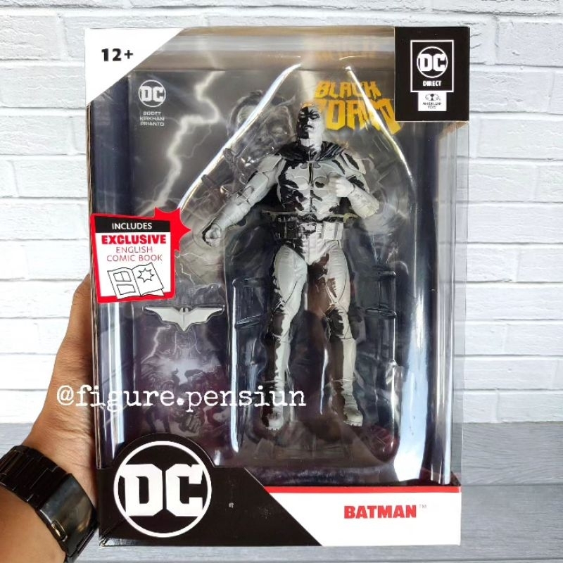 Dc MULTIFUNCTION MCFARLANE BATMAN BLACK ADAM PAGE PUNCHERS LINE ART