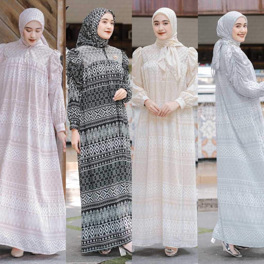 Vente Daily Prissia Maxy Set Hijab Maxi Dress Women Contemporary Muslim