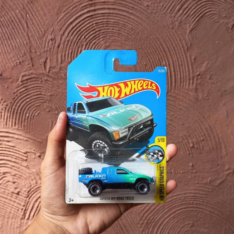 Hot Wheels Toyota Off Road Truck Falken Hw Speed Grahics Shopee Philippines