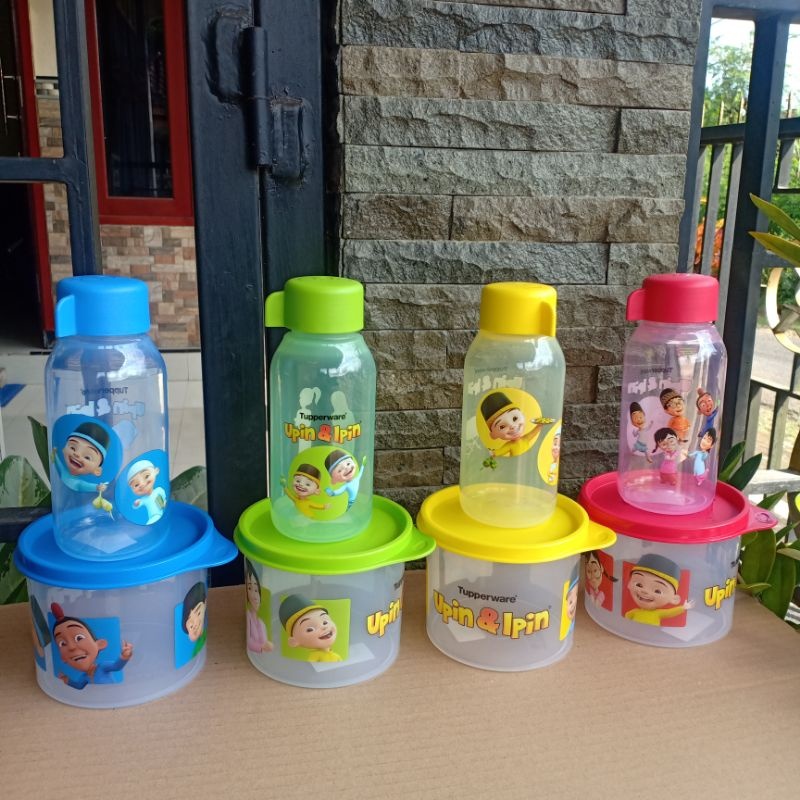 Tupperwere Upin Ipin Snack Set Shopee Philippines