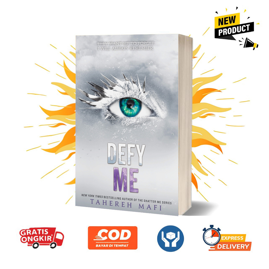 Defy Me Shatter Me By Tahereh Mafi English Shopee Philippines