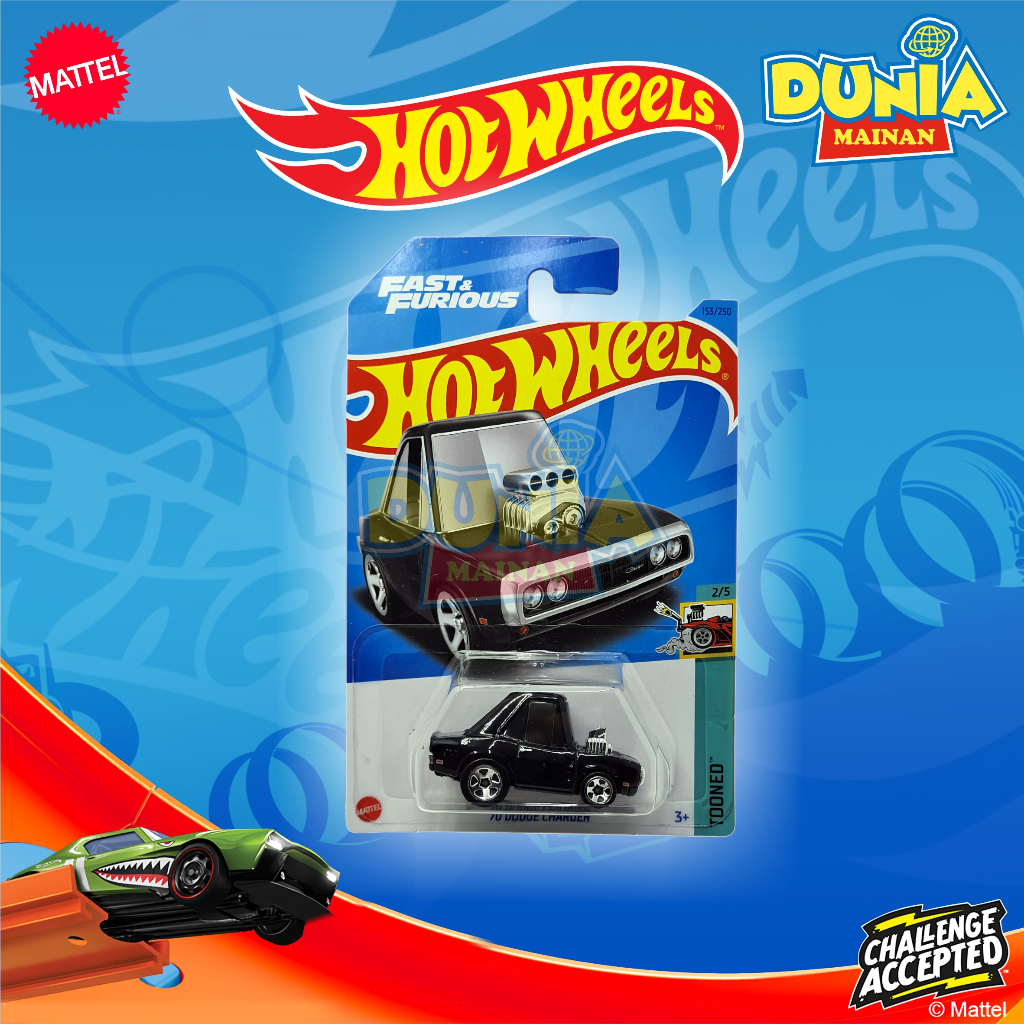 Hot Wheels 70 Dodge Charger R T Fast And Furious Tooned Toy World