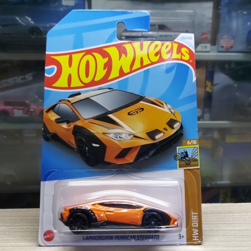 Hot WHEELS LAMBORGHINI HURACAN STERRATO ORANGE Shopee Philippines