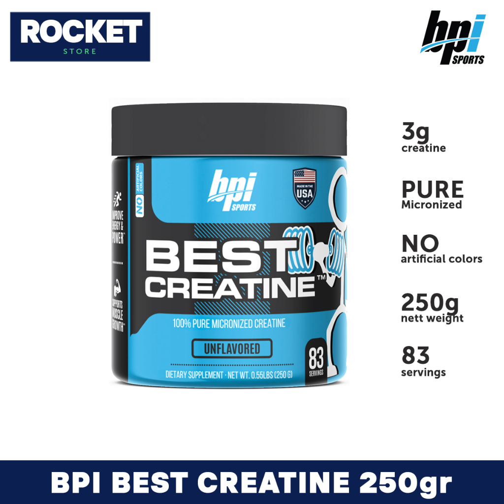 Bpi Sports Best Creatine Monohydrate Micronized Grams Shopee