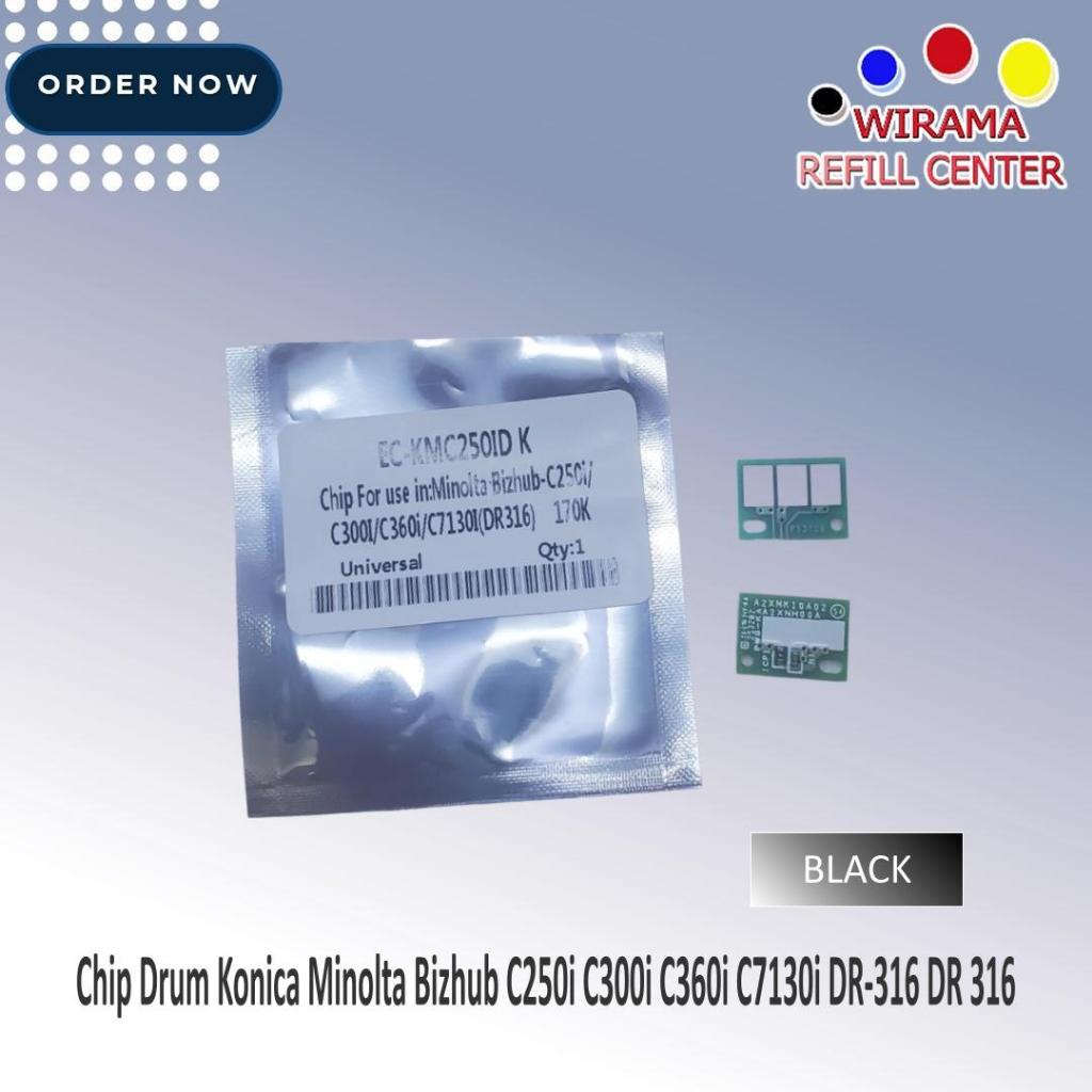 Konica Minolta Bizhub C250i C300i C360i C7130i DR 316 Dr316 Drum Chip