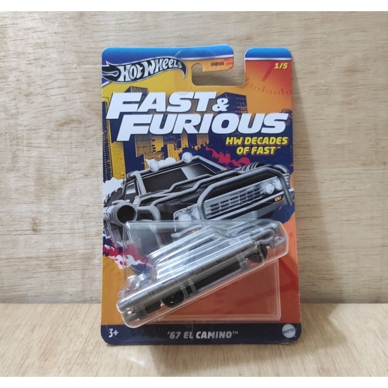 Hotwheels 67 El Camino Fast And Furious Hw Decades Of Fast Series