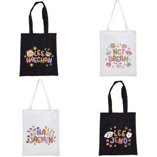 Nct Dream X Sanrio Kpop Korea Cute Totebag Canvas Tote Bag For Women