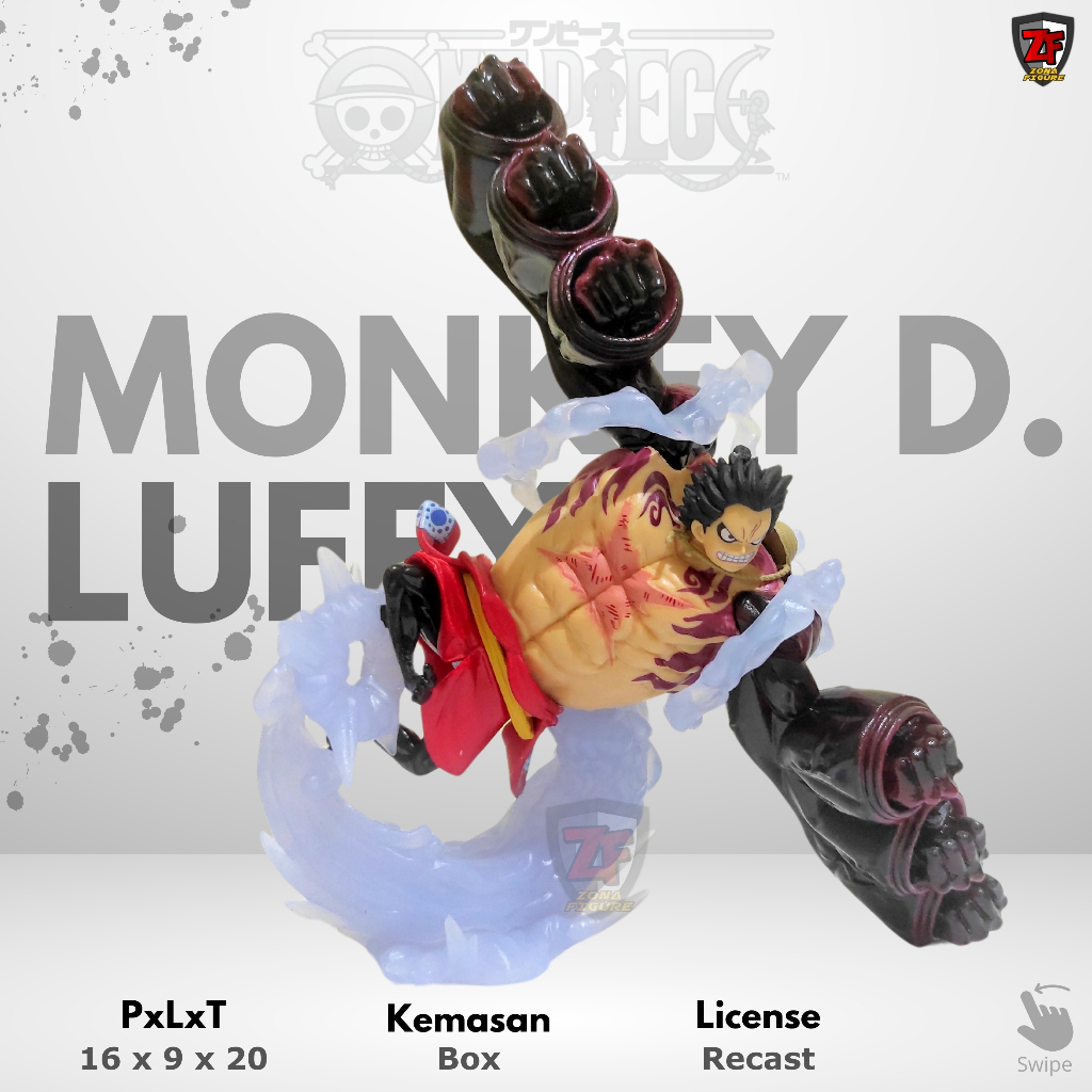 Monkey D Luffy Gear 4 Kong DXF Special Luffy Taro Action Figure One