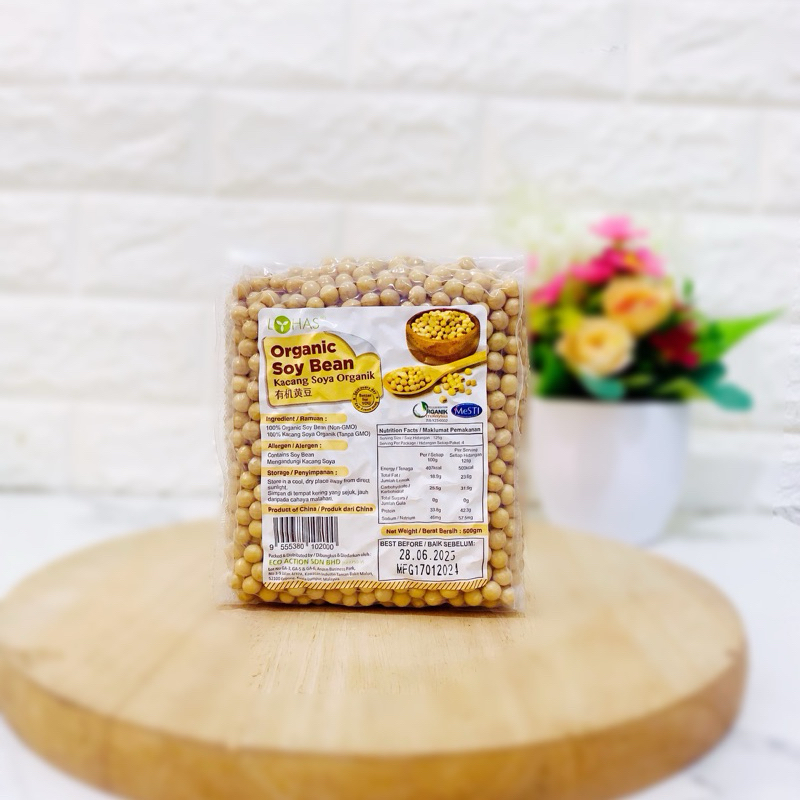 Lohas Organic Soy Bean 500g Shopee Philippines