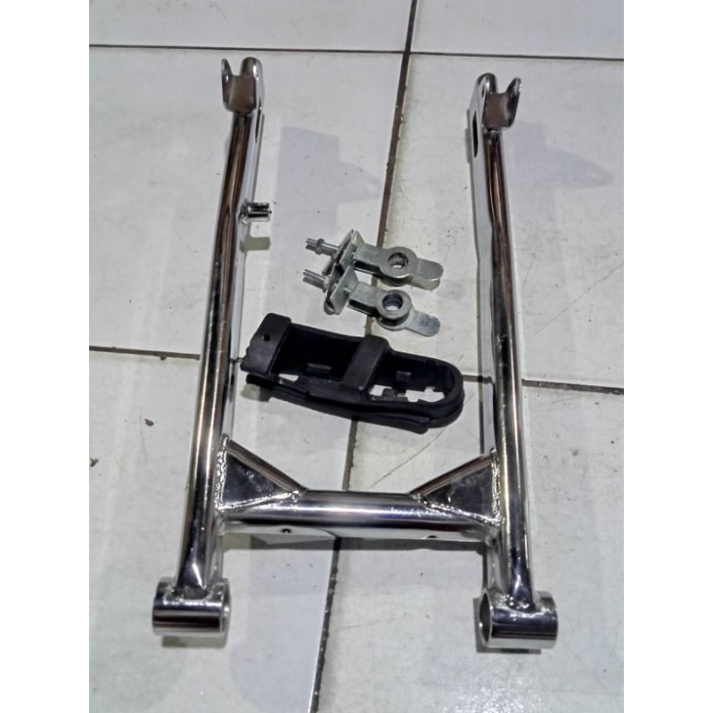 Swing Arm W175 Pnp Gl Plain Full Set Arem Rubber Chain Suit Shopee