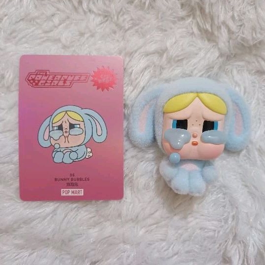 Pop Mart Powerpuff Girls X Cry Baby Popmart Bubbles Bunny Blind Box