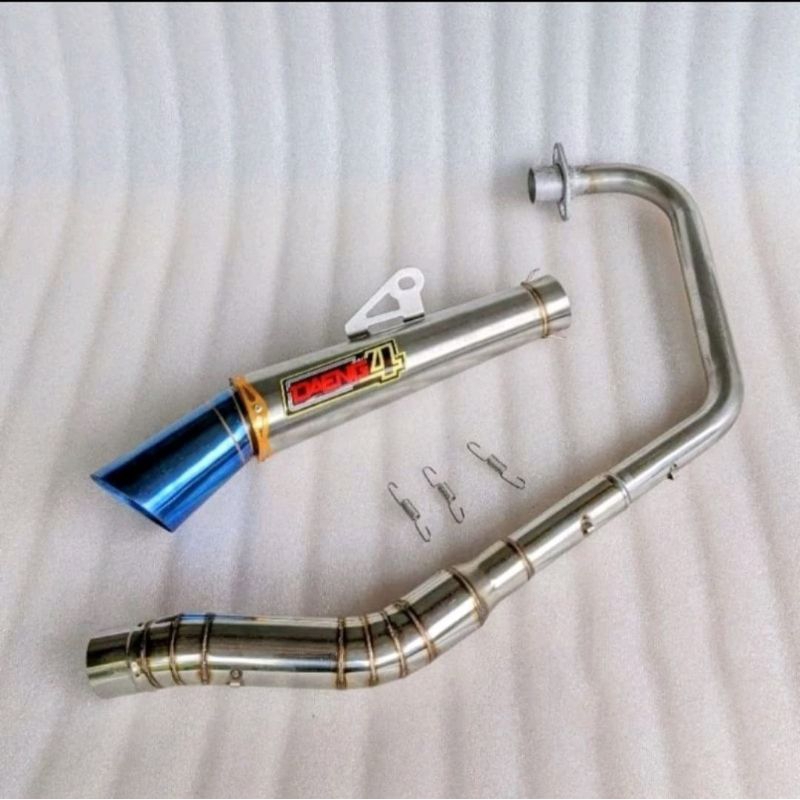 Open Spec Daeng Sai Exhaust Pipe For Tmx Rusi Tc