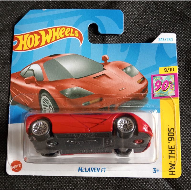 Hot WHEELS MCLAREN F1 SHORT CARDS Shopee Philippines