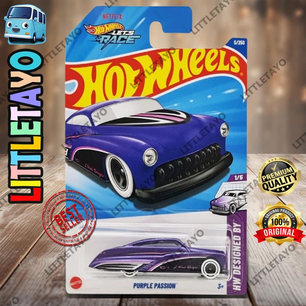 UNGU Hot Wheels Purple Passion Blue Purple Treasure Hunt Classics Car Shopee Philippines