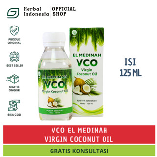 Vco EL MEDINAH 125ml Best Vco Vco Virgin Coconut Oil 125ml Shopee