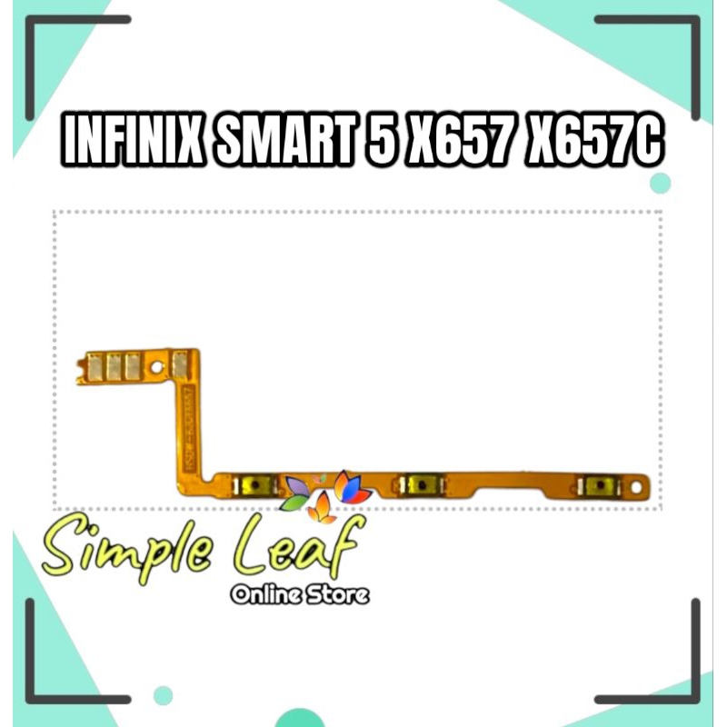 Flexible Flexible On Off Volume Infinix Smart 5 X657 X657c Shopee