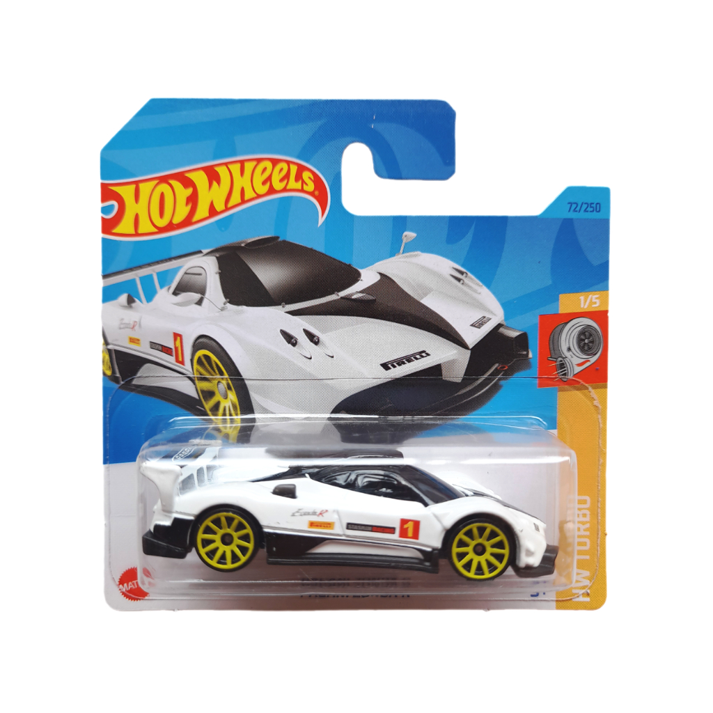 Hot Wheels Pagani Zonda R White Short Card Shopee Philippines