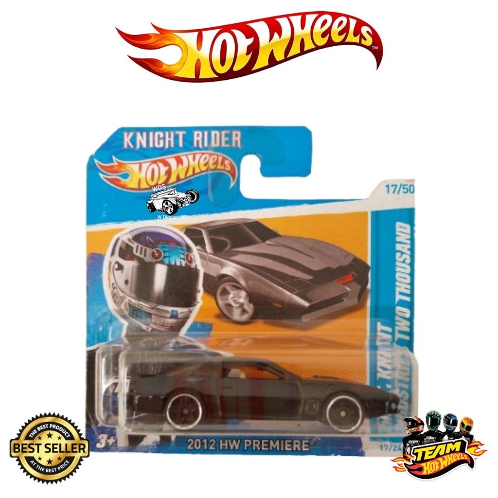 Hot Wheels Knight Rider KITT Short Card Team Hot Wheels Rare Racing Car Shopee Philippines
