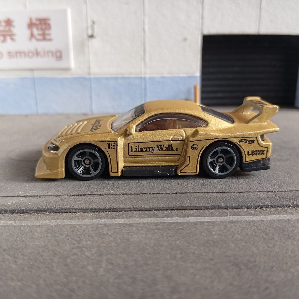 Hot Wheels Hotwheels Loose LB Super Silhouette Nissan Silvia S15 Gold