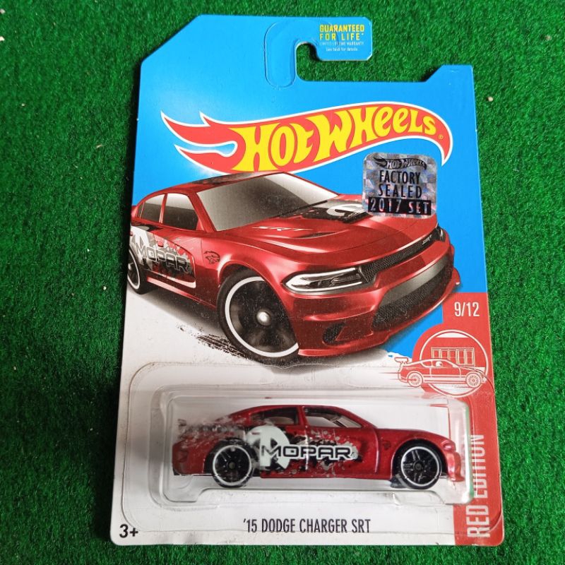 MERAH Hot Wheels Hotwheels 15 Dodge Charger Srt Red Edition Factory