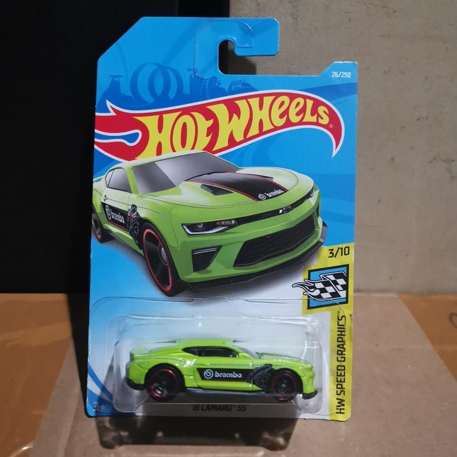HIJAU Hot Wheels Camaro Ss Brembo Green HW Speed Graphics Shopee Philippines
