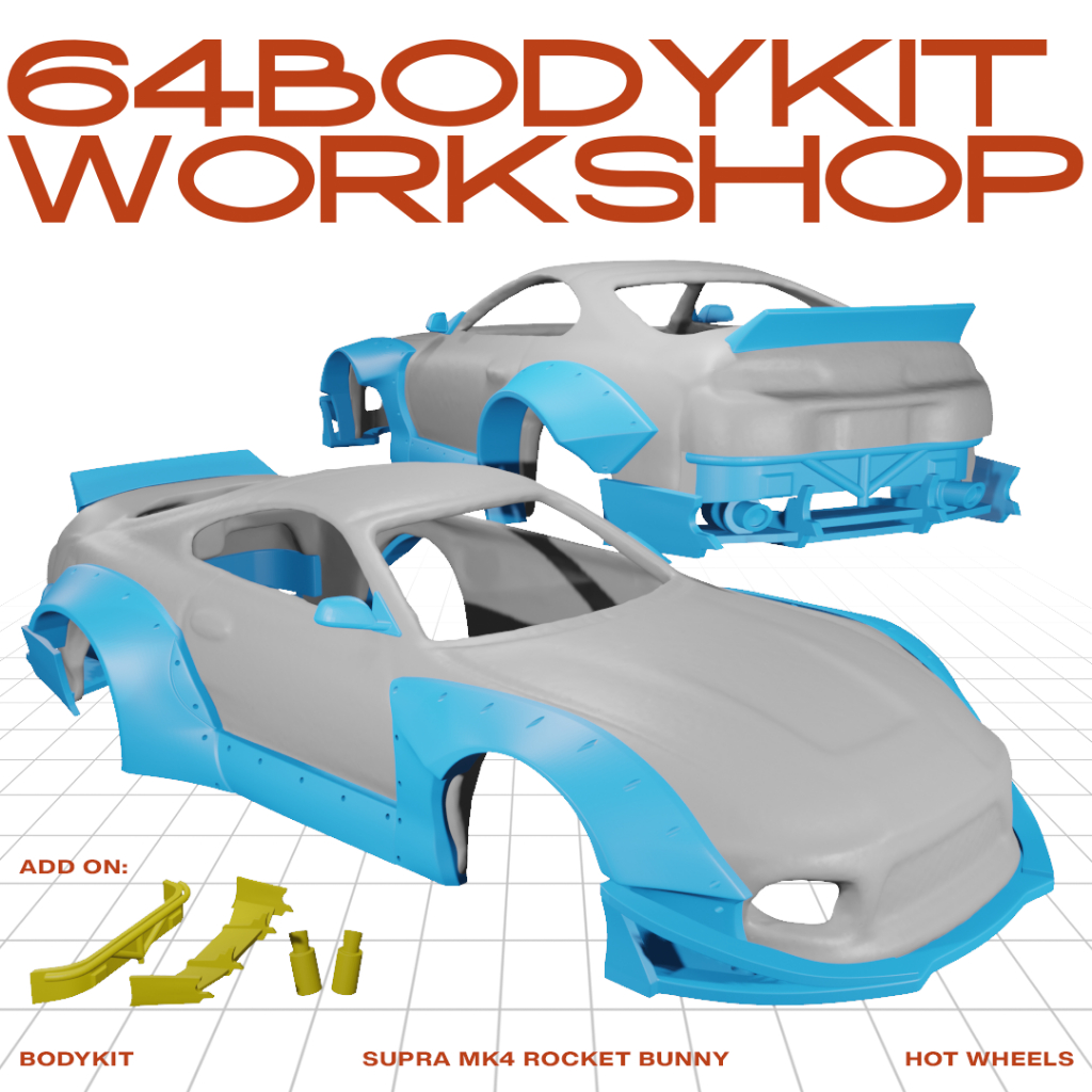 BODYKIT ROCKET BUNNY HOT WHEELS NISSAN R Shopee Philippines