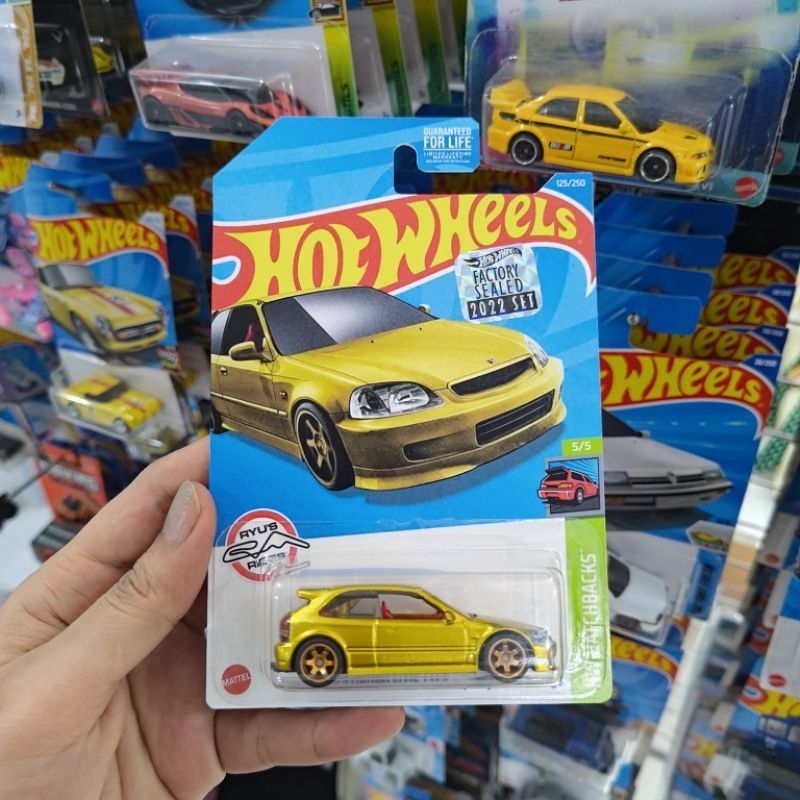 Custom Honda Civic Type R Ek TH Hot Wheels Custom Super