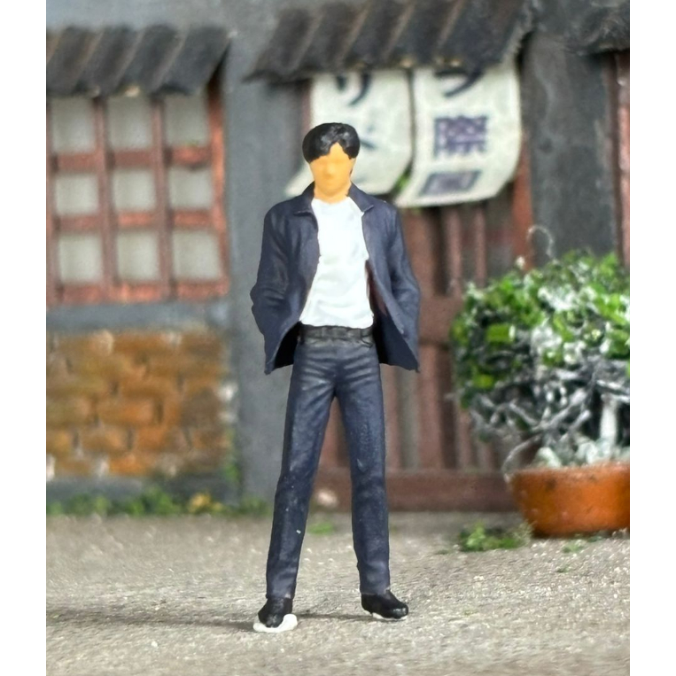 Figure 1 Initial D Ryosuke Takahashi Type 2 Diorama Model Hot Wheels