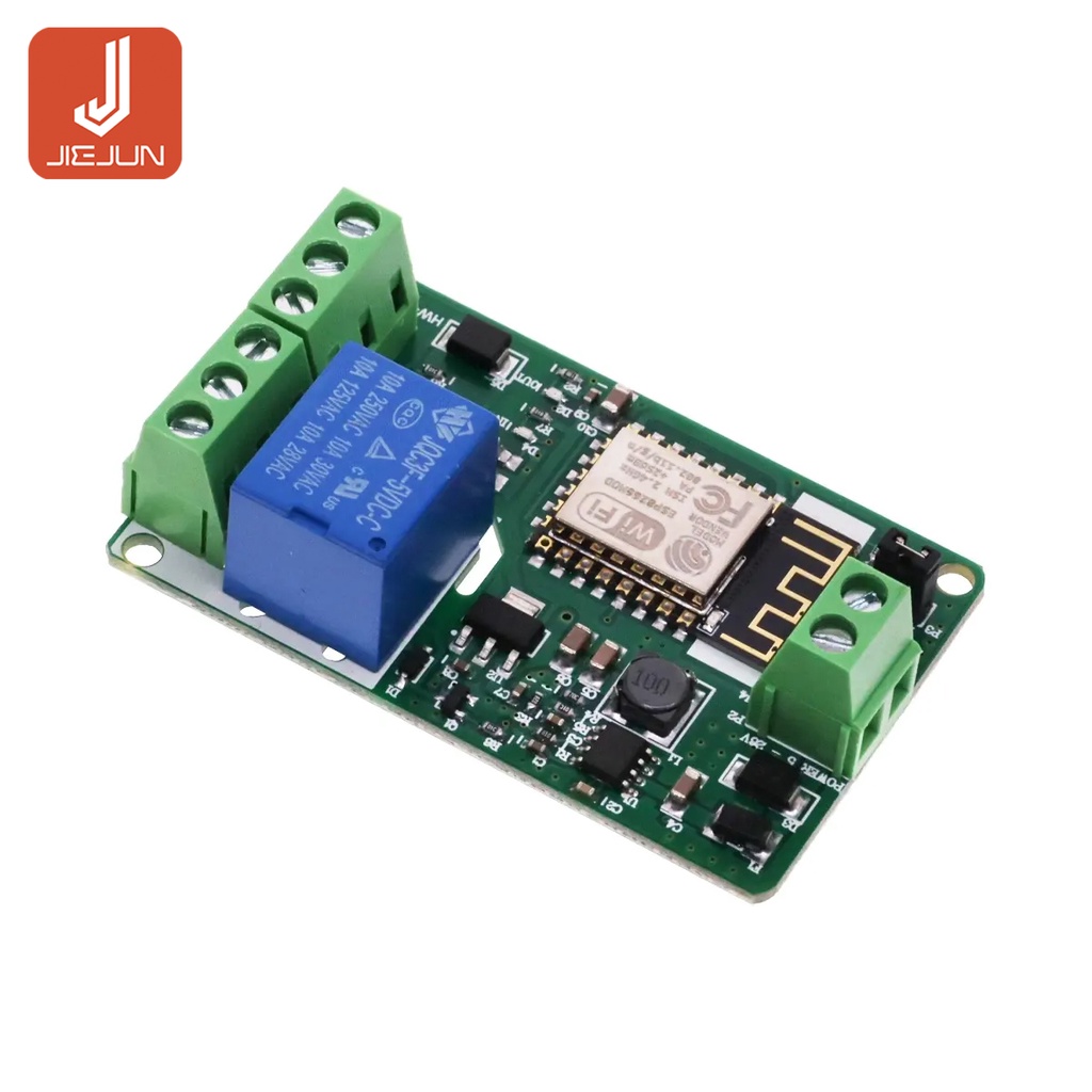 ESP8266 Relay Module 10A 220V Network Relay WIFI Module Input DC 7V 30V