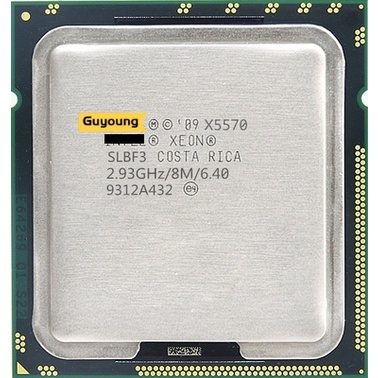 Processor X5570 Processor 2 93GHz 8MB 6 4GT S Quad Core LGA1366 Server